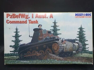 MODELOS HISTÓRICOS DE PLÁSTICO 1/35 PzBefWg. KIT MODELO TANQUE COMANDO I Ausf.A # 35-002 - Imagen 1 de 6