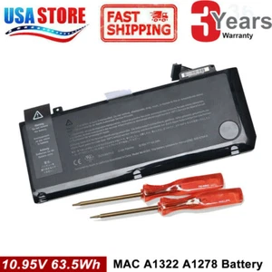 63.5Wh A1322 Battery For Macbook Pro 13" A1278 Mid 2009/2010/2011/2012 Upgraded - Picture 1 of 11