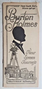 1927 BURTON HOLMES TRAVEL FILMS BROCHURE St Louis Norway Holland Switzerland - Picture 1 of 4