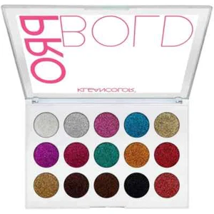 Kleancolor Pro Bold Pressed Glitter Palette #ES1522 - Picture 1 of 2