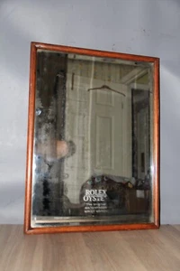 VINTAGE ORIGINAL SINGLE SIDED DEALER RETAIL WATCH SHOP ' ROLEX OYSTER ' MIRROR - Picture 1 of 10