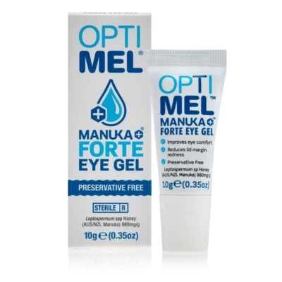 OPTIMEL Manuka Honey Forte Eye Gel 10g - Dry Eye & Relief Eyelid Gel