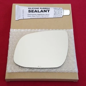 Mirror Glass Replacement + Silicone Adhesive For 10-11 Hyundai Accent Driver Sid - Picture 1 of 5