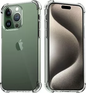 Wholesale Shockproof Clear Case Cover For iPhone 16 Pro Max 15 Plus 14 13 12 11 - Picture 1 of 13