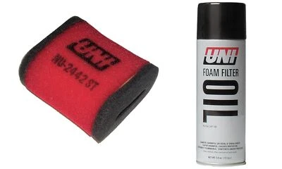 Filtro de aire de espuma UNI + aceite de espuma para Suzuki ALT125 LT125 1983-1989 - Hecho en EE. UU. Foto 1 de 3