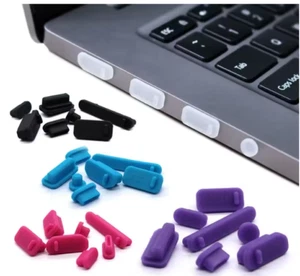 Silicone Notebook Waterproof Anti Dust Plug Cover Stopper - Picture 1 of 5