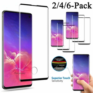 Samsung Galaxy S9 10 Plus/Note 10+ 8/ Full Cover Tempered Glass Screen Protector - Picture 1 of 9