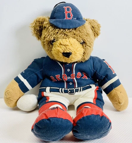 Vintage Boston Red Sox Teddy Bear Plush Cover