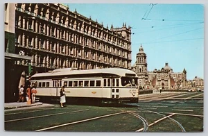 Postal Tranvía Ciudad de México México - Imagen 1 de 2