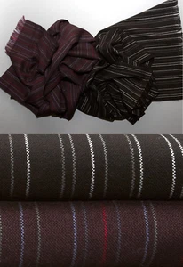 FRAAS Schal Herren Scarf Herrenschal mit kurzen Fransen Halstuch Tuch 180x37cm* - Picture 1 of 10