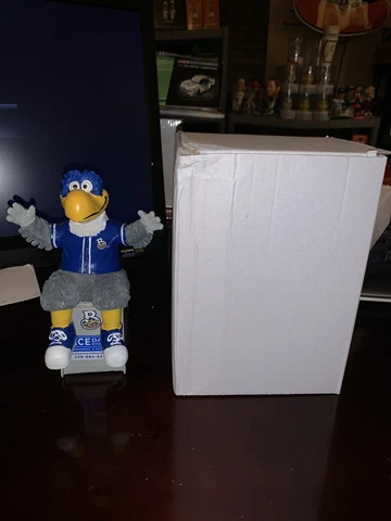 Biloxi Shuckers Schooner Seagull Mascot Bank Milwaukee Brewers Not Bobblehead Cover