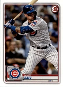 2020 Bowman Base #99 Javier Baez - Chicago Cubs, Detroit Tigers - Picture 1 of 2