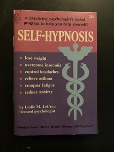 1967 "Selbsthypnose" Leslie M. LeCron Dell Geldbörse Buch - Bild 1 von 6