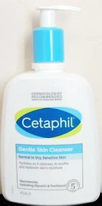 Cetaphil Gentle Skin Cleanser 473ml -Hydrates As It Cleanses*FAST 🇬🇧 DELIVERY*