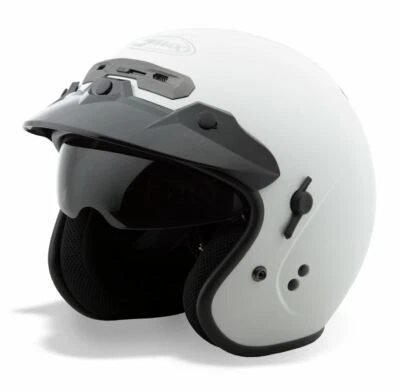 Casco GMAX GM-32 blanco perla Foto 1 de 4