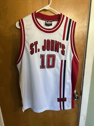 St. John”s  Red Storm Basketball Jersey 10  Coliseum 92’ Y16/18 L Cover
