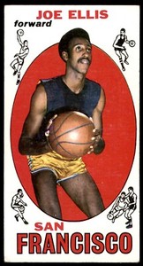1969-70 TOPPS JOE ELLIS SAN FRANCISCO WARRIORS #57