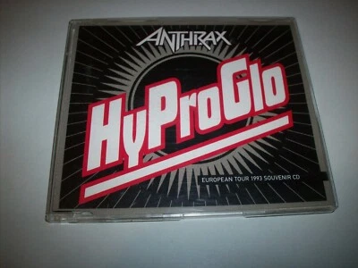ANTHRAX - HYPROGLO - 3 track European Tour 1993 Souvenir CD - Image 1 of 2