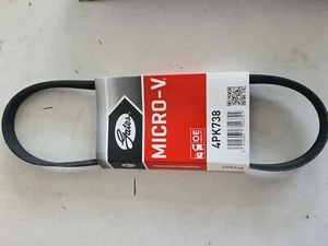 Keilrippenriemen Keilriemen Micro V Gates 4PK738  Nr.A631 - Photo 1 sur 2