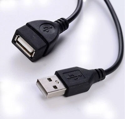 USB 2.0 Extension Cable A Male- A Female High Speed Lead 0.1M 1M 3M 5M Metre Lot - Image 1 of 4