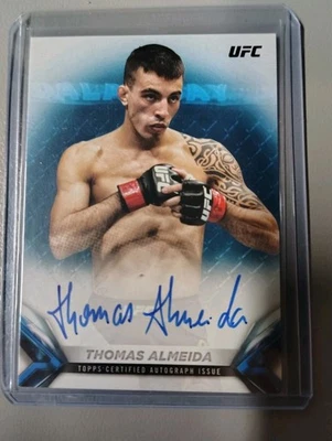Thomas Almeida 2018 Topps UFC Knockout Autotograph Blue 08/35 #KA-TA Auto - Image 1 of 3