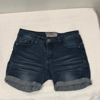 Hot Kiss**Size 2** Get The Lift Denim Cuffed Shorts - Image 1 of 3