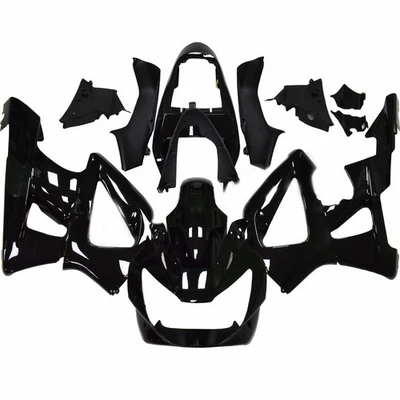 Kit de carenado moldeado por inyección FKC negro brillante para Honda CBR929RR 2000 2001 + pernos Foto 1 de 4