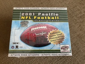 2001 Pacific Football fabrikversiegelte Hobbybox Brees Tomlinson Auto RC - Bild 1 von 3