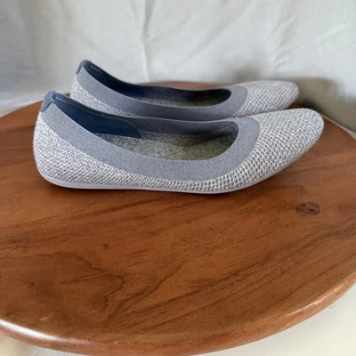 Zapatillas de ballet Allbirds W9 Tree Breezers gris jaspeado para mujer Foto 1 de 4