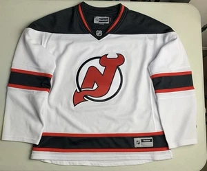 Camiseta deportiva New Jersey Devils blanca para mujer Reebok Premier XL extra grande usada - Imagen 1 de 10