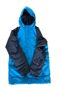 Lands' End Kids Squall Waterproof Insulated Jacket XL 14-16 Blue - Picture 1 of 3