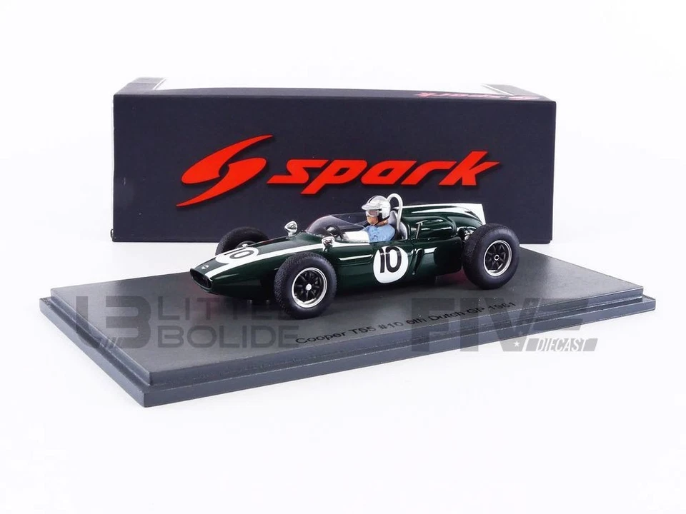 SPARK 1/43 - COOPER T55 - GP PAYS BAS 1961 (J. BRABHAM) S8069 - Image 1 of 1