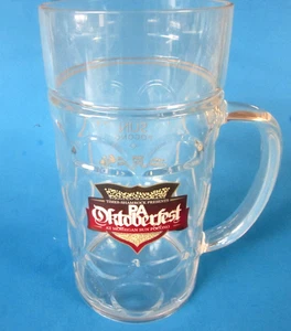 PA. OKTOBERFEST AT MOHEGAN SUN POCONO - CLEAR BEER MUG - Picture 1 of 2
