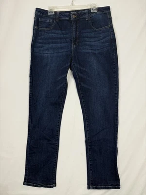 Pantalones de mezclilla para hombre Southern Marsh lavado oscuro talla 36x32  Foto 1 de 4