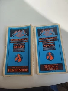 Bartholomew's Contoured Maps Bundle - Foto 1 di 5