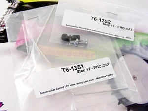Schumacher PRO CAT CLASSIC XLS Front AntiRoll Bar Stabilizer & Hardware Set NEW! - Picture 1 of 2