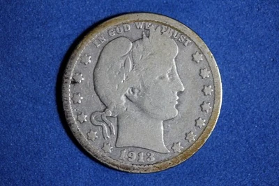 1913 Barber Quarter #M23719 - Image 1 of 2