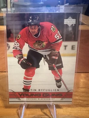 2006-07 Upper Deck Young Guns Dustin Byfuglien #206 - Image 1 of 2