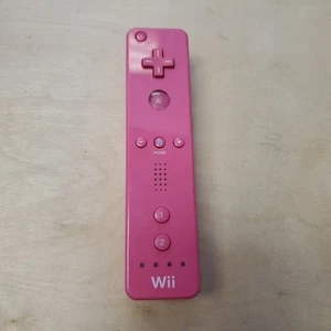 Pink Nintendo Wii Remote RVL-003 Video Game Controller - Picture 1 of 3