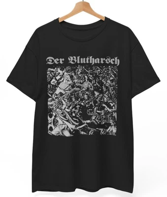 Camiseta Der Blutharsch, banda de música rock punk metal, camiseta unisex Foto 1 de 3