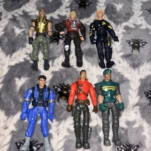 Lanard The Corps Figures X 6 - Rain Kenji Shinto, Mirage Zhang, Diesel Deck - Picture 1 of 13
