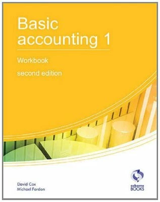 Basic Accounting 1 Workbook: 1 (AAT Accounting -... by Fardon, Michael Paperback - Image 1 of 2