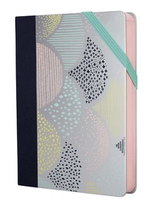 Notebook Paperbook Small Silver III, With Points - Picture 1 of 1