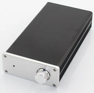 Diy HiFi Class D Amplifier Box Aluminum Chassis Audio Case size D208 W116 H50mm - Picture 1 of 4