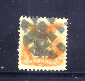 US Stamp - #116  - USED - 10 cent 1869 Pictorial Issue - CV $110