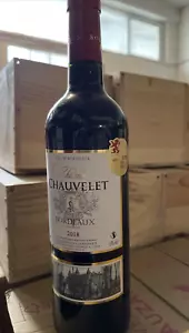 Goldmedaille und 128 WD Punkte😎 6x 750ml Bordeaux Château Chauvelet 20l8 - Bild 1 von 7