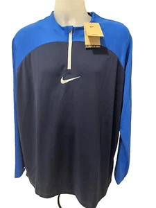 Nike Dri-Fit Academy Pro Drill 1/4 Zip L/S Top Style DH9230-451 Size 2XL,XXL - Picture 1 of 3