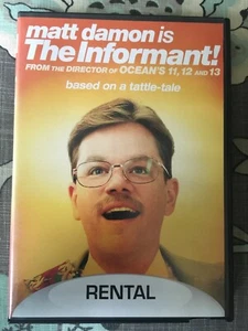 The Informant! (Dvd) - BLOCKBUSTER VIDEO RENTAL VERY GOOD CONDITION - Picture 1 of 3