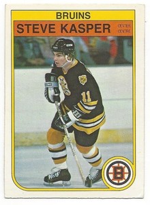 STEVE KASPER 1982-83 O-Pee-Chee #12 NM-MT NHL Boston Bruins