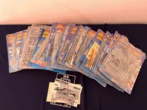 Vtg AVIONES DE GUERRA FIGHTER PLANE Model Kit Planeta DeAgostini Revell 23 dif - Picture 1 of 10